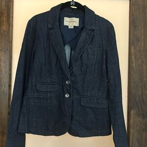 Pilcro Denim Blazer